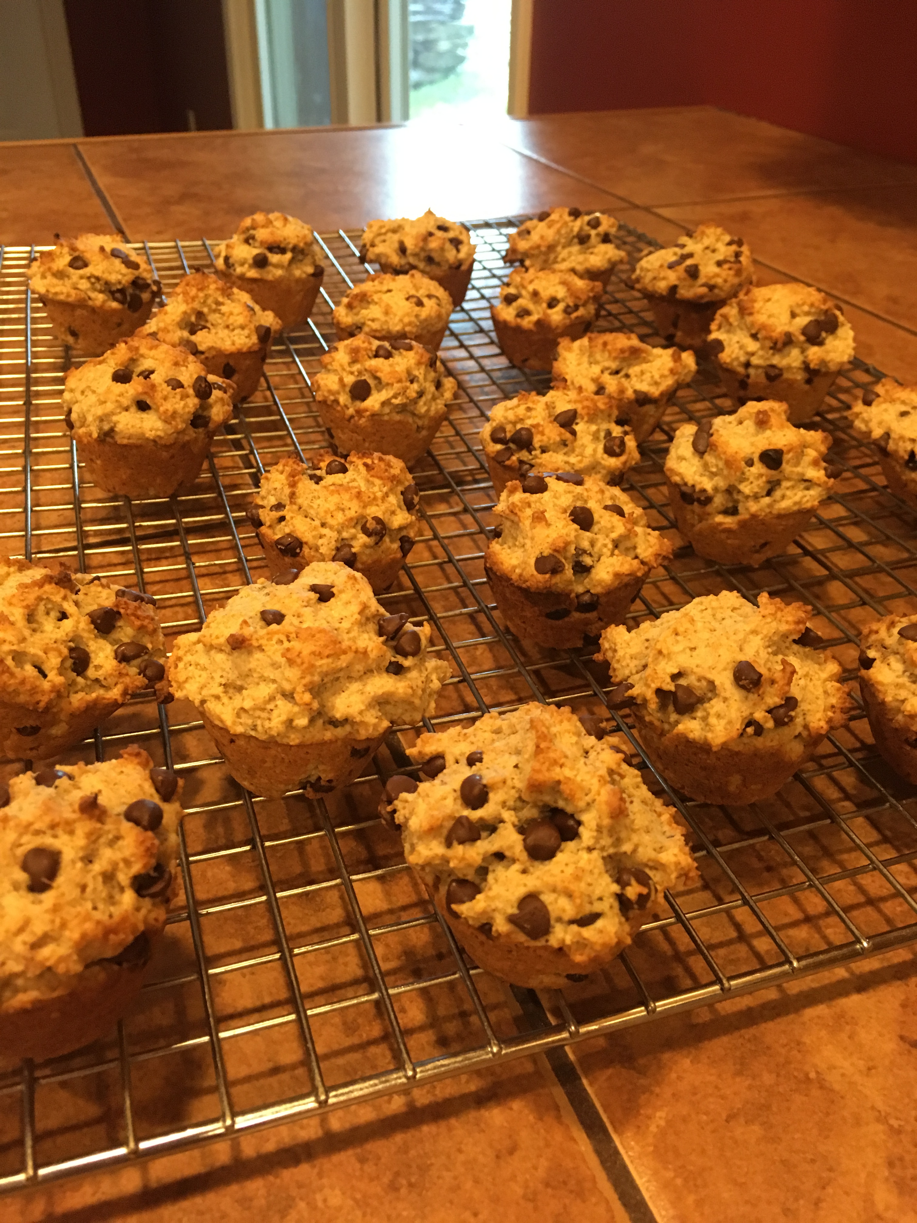 Vegan Mini Chocolate Chip&nbsp;Muffins
