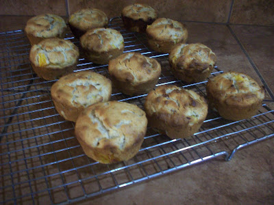 Peach Pecan Muffins