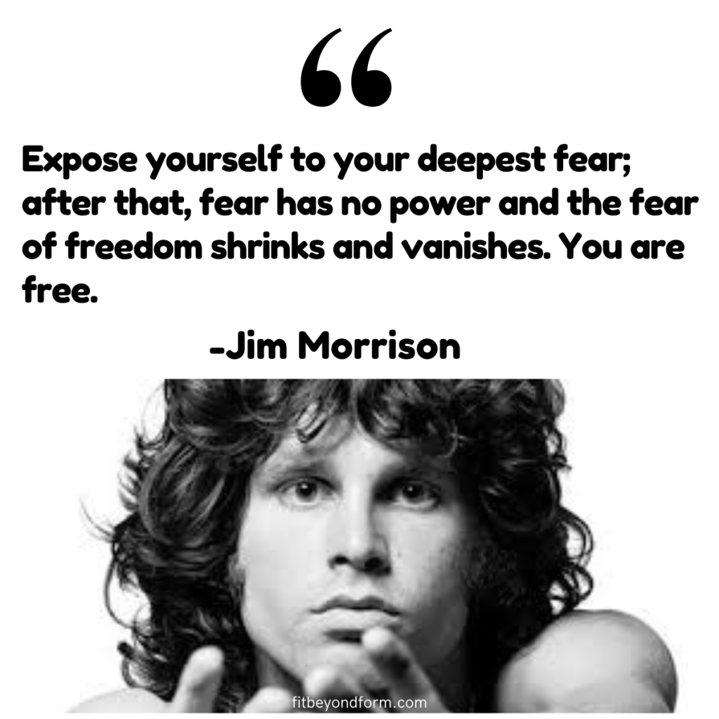 Scared? Great!