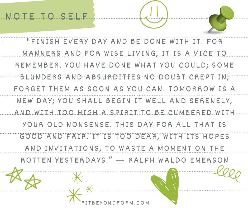 just BE DONE with&nbsp;it