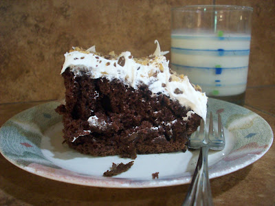 Easiest “cake to take” Skor(or Heath)Bar&nbsp;Cake
