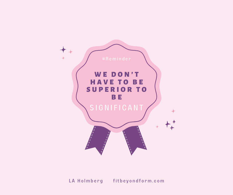 It’s not what you “do”